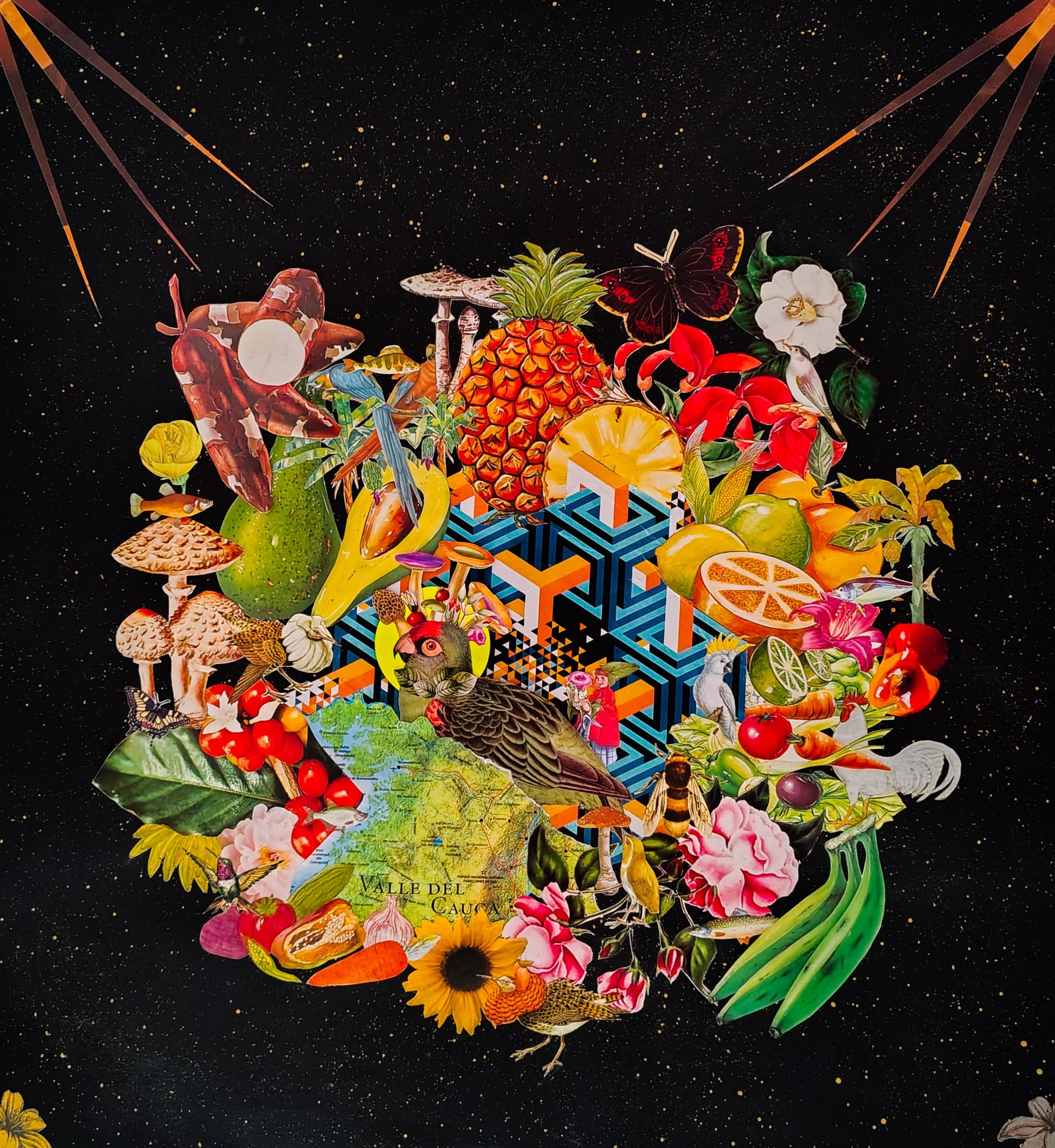 Collage by Victoria Rodríguez