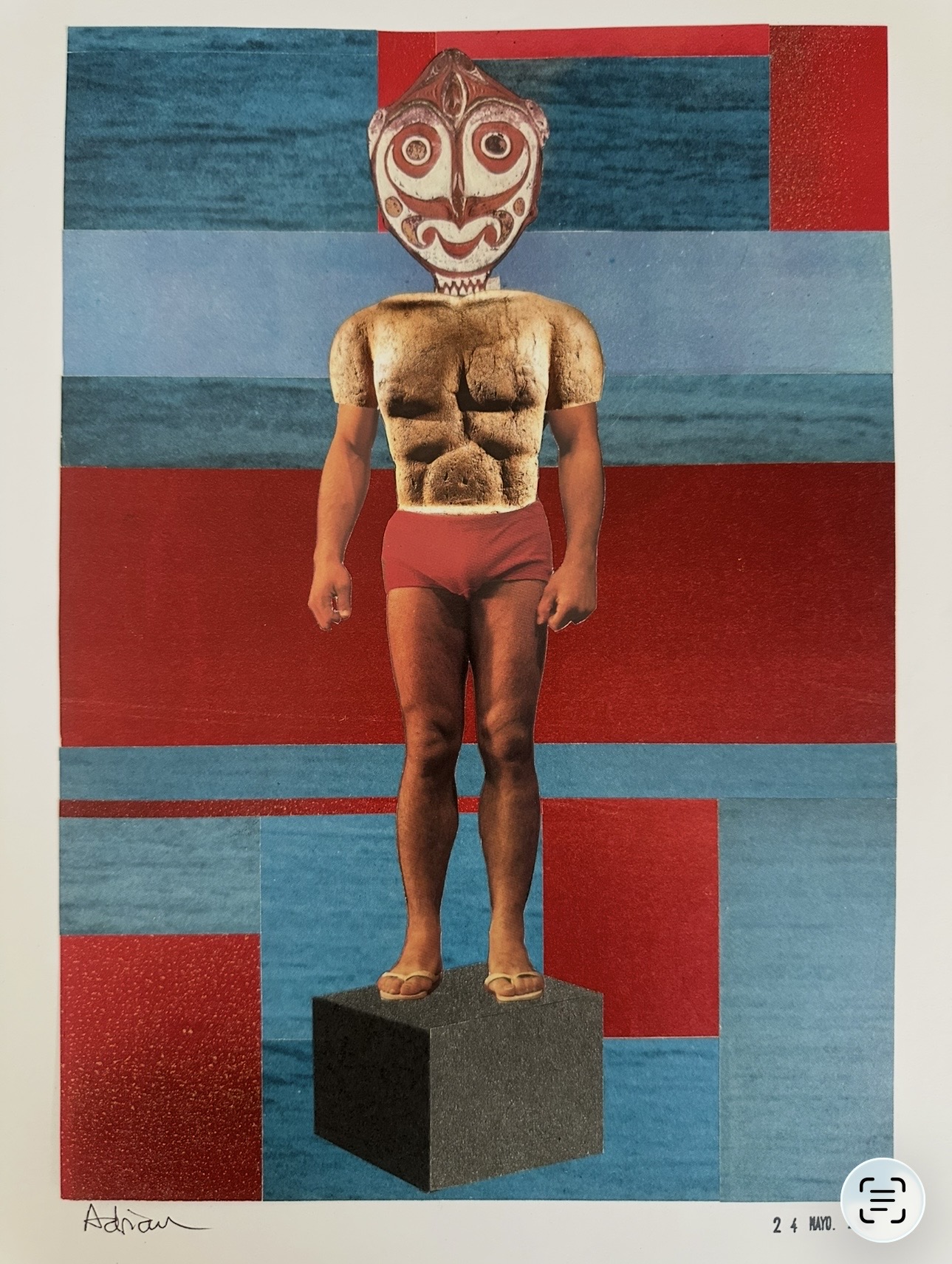 Collage by Adrian Gonnord-Luty